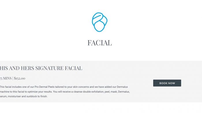 His and hers facial
